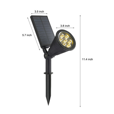 Vex lighting Waterproof LED 7W Modern Solar Tree Spotlights