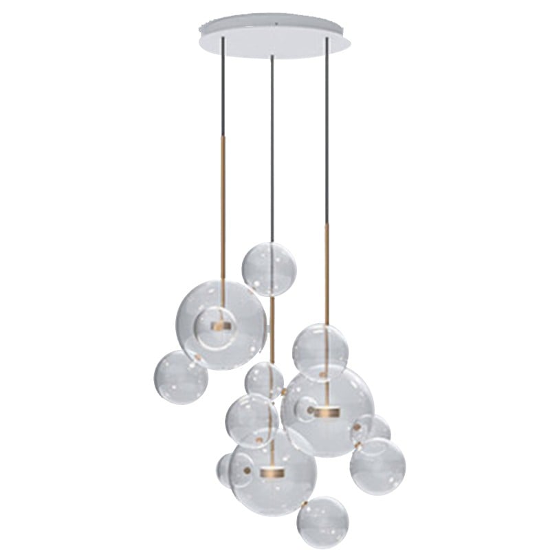 Clear Bolle Soap Bubble Pendant Light