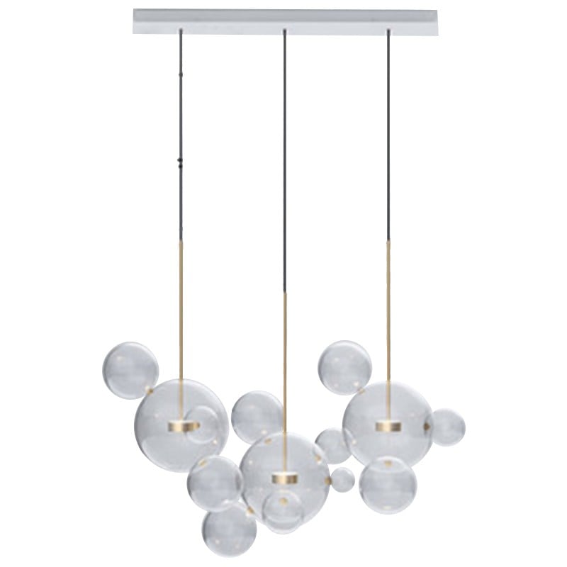 Clear Bolle Soap Bubble Pendant Light