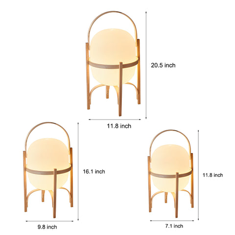 Home Decor Glass Nordic Table Lamps Bedside Lighting Night Stand Lamps Floor Lights for Bedroom Living Room - Dazuma