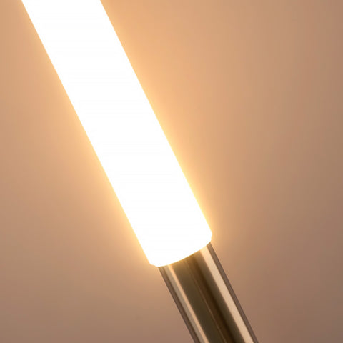 Luces solares Dazuma con forma de caña, LED impermeables para exteriores.