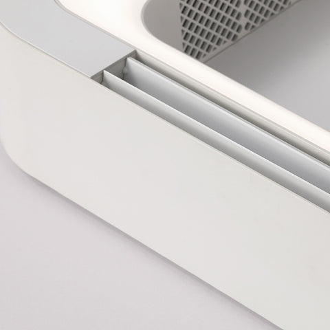 Inverter Bladeless  Ceiling Fan with Chandelier LED Light - Dazuma